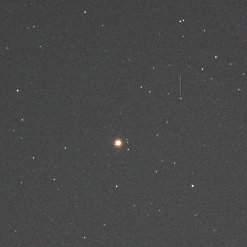 Tau4 Eridani　と　413 Edburga