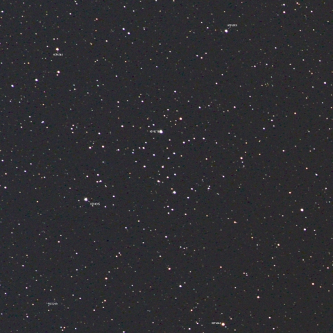 知らない散開星雲???