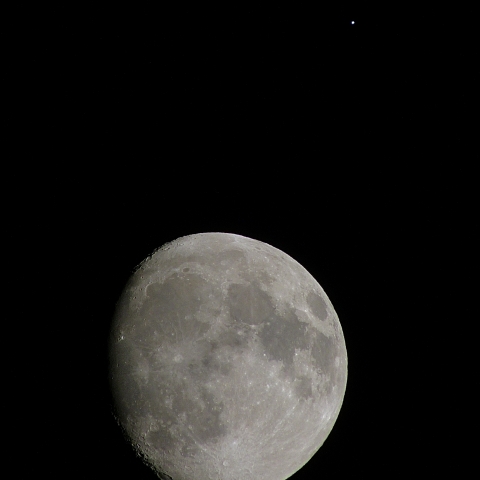 月とスピカの接近