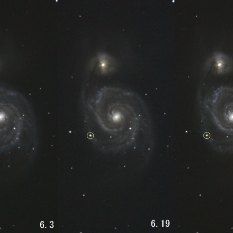 M51の超新星2011dh