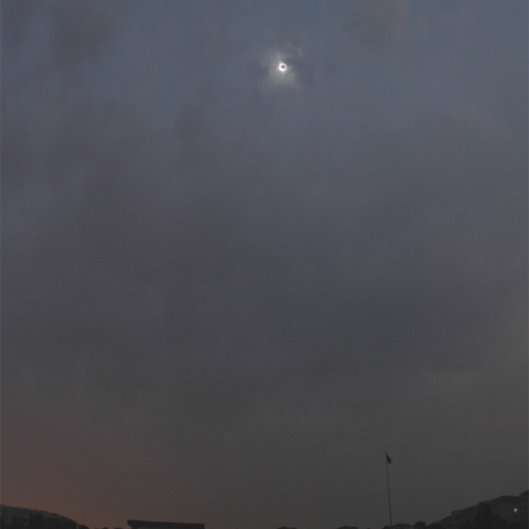 中国で見た皆既日食