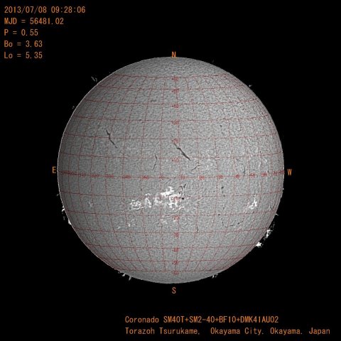梅雨明けの太陽