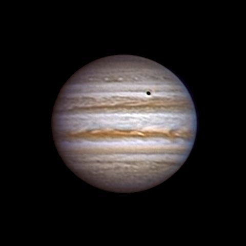 日の出前の木星