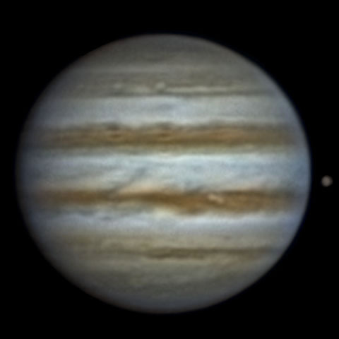 １０月８日の木星