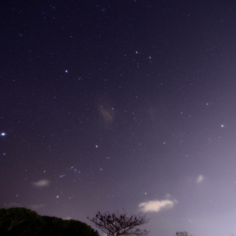 沈む冬のダイヤモンド