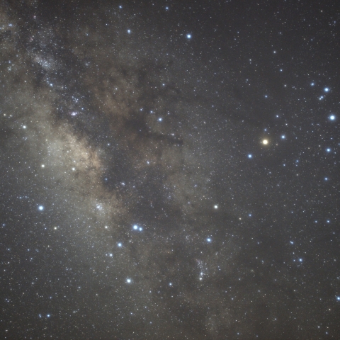 銀河を駆け抜けるさそり