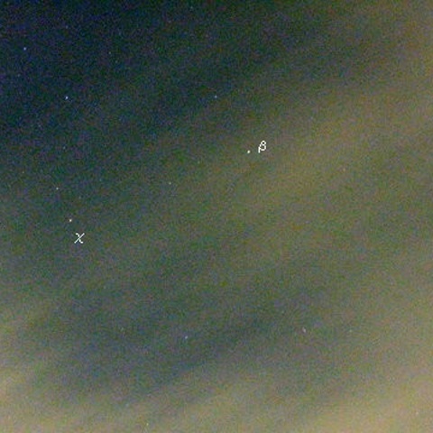 白鳥座　χ星