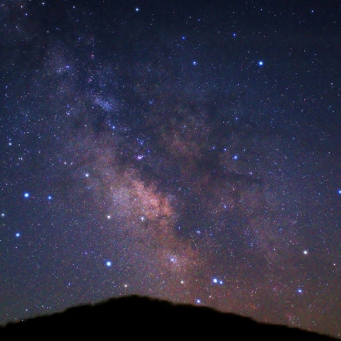 いて座周辺の天の川