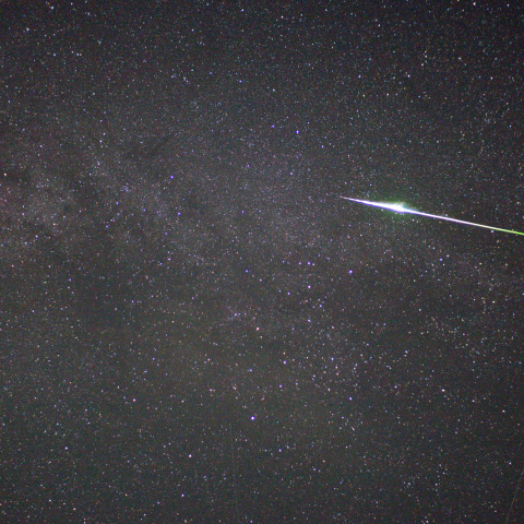 2010年　ペルセウス座流星群