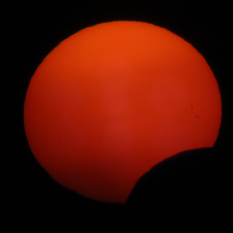 1月15日の部分日食