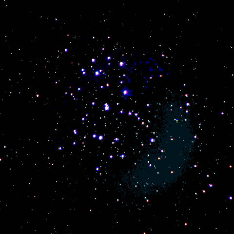 22889: QX1とHyperStarによるM45 by Blackwood_22 - 天体写真