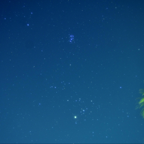 ヒアデス星団とスバル