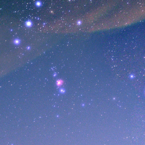 オリオン、パノラマ