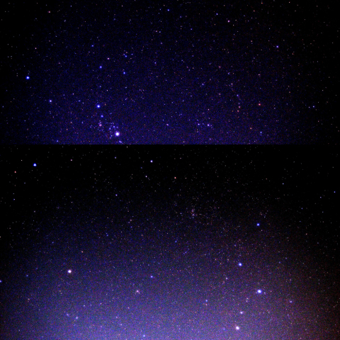 カシオペア、ペルセウスパノラマ