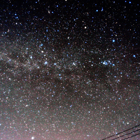 ペルセウスからケフェウスへの天の川