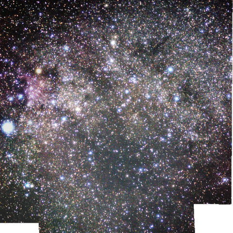 北アメリカ星雲の周辺