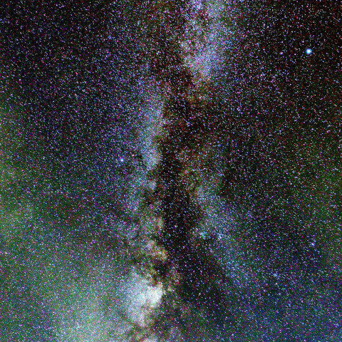 天の川夏の名残り