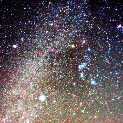 オリオン座と天の川