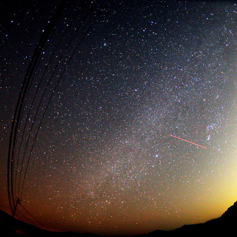 御杖牧場天の川