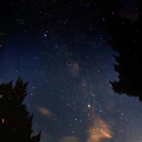 北小松天の川いて座