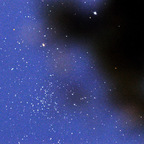 ペルセウス座NGC1528梢に