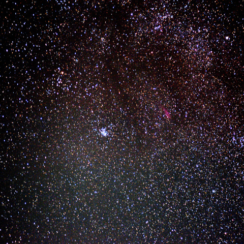 M45とカリフォルニア星雲ペルセウス座