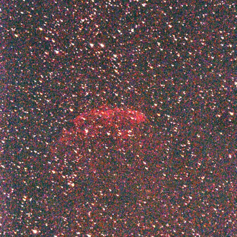 ふたご座IC443散光星雲くらげ星雲