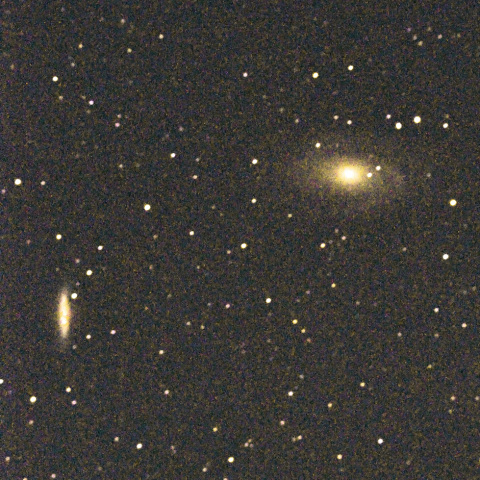 おおぐま座　M81, M82