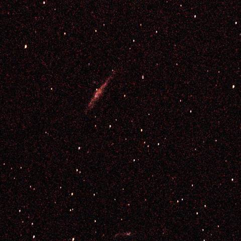 りょうけん座Sc型銀河NGC4631
