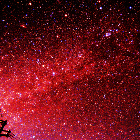 カシオペアからペルセウスへの天の川