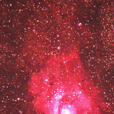 いて座M8干潟星雲