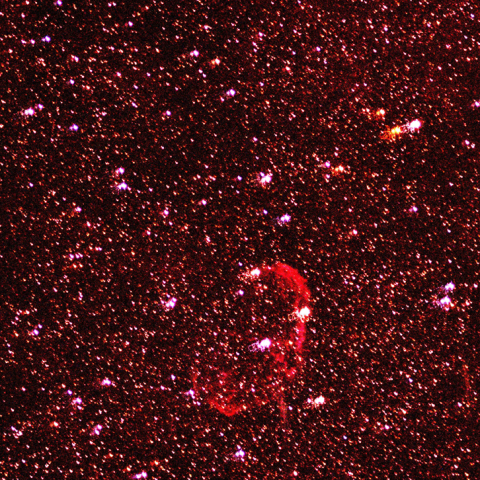 はくちょう座NGC6888三日月星雲