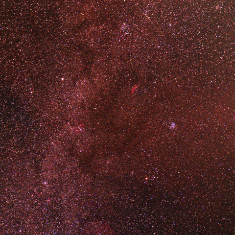 天の川ぎょしゃ座からペルセウス座