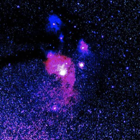 さそり座アンタレス付近