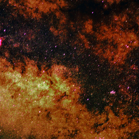 さそり座からいて座付近