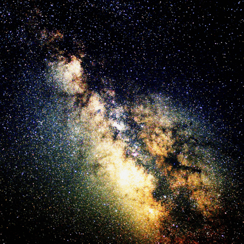 天の川いて座周辺