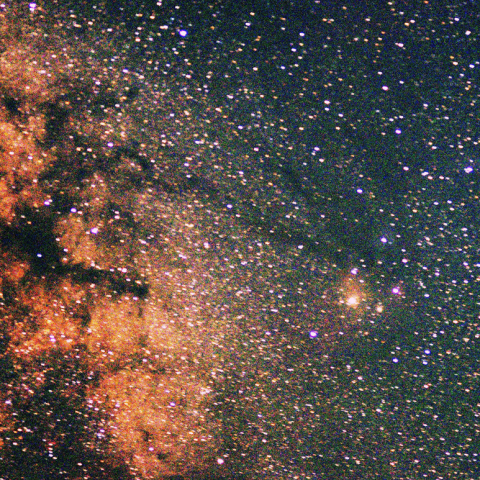 S字状星雲からアンタレス