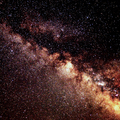 天の川いて座たて座