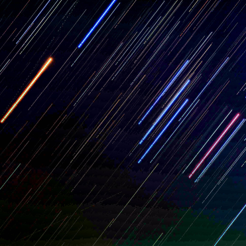 東からのぼるオリオン座