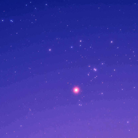 ヒアデス星団とアルデバラン