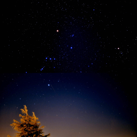 オリオンとヒアデス