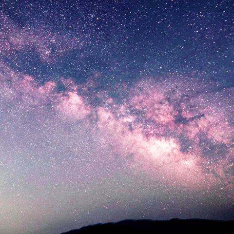 さそり座、いて座からの天の川