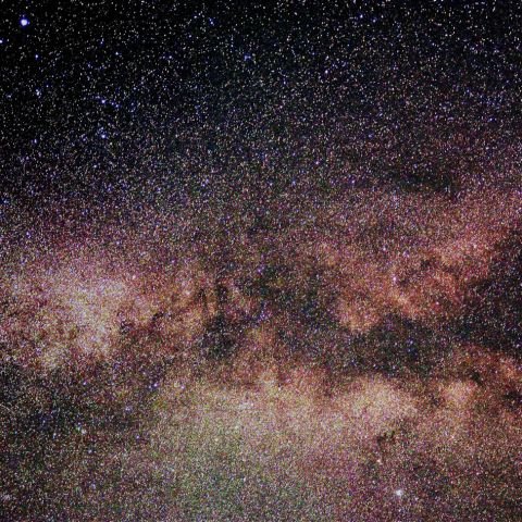 アルタイルから白鳥の天の川