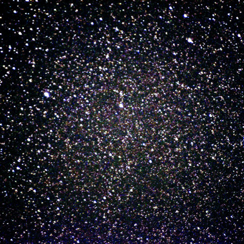 いて座付近の星の密集