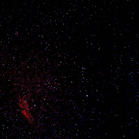 カリフォルニア星雲からスバル