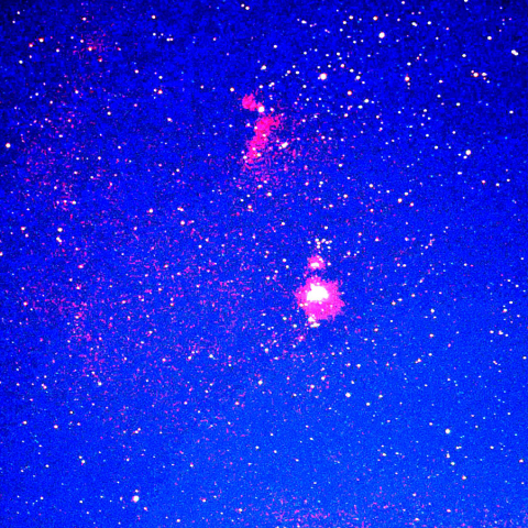 オリオン座中心部