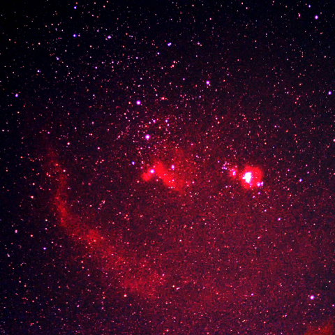 オリオン座中央部