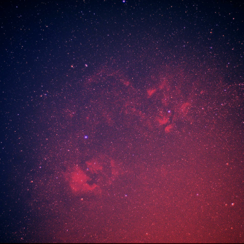 白鳥座北アメリカとサドル