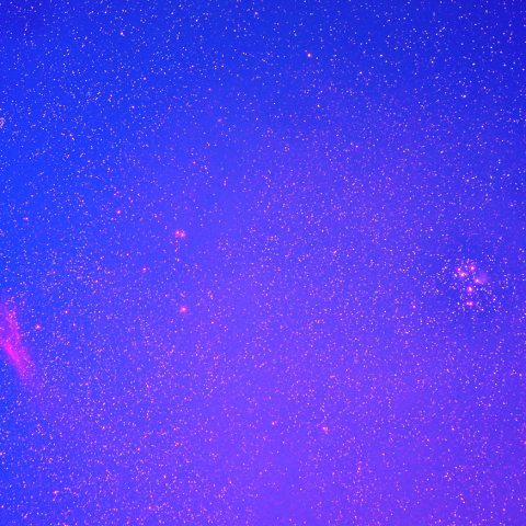 カリフォルニア星雲とスバル