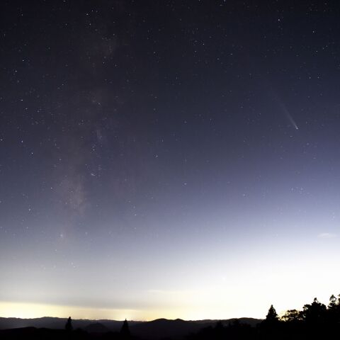 10月21日の紫金山・アトラス彗星